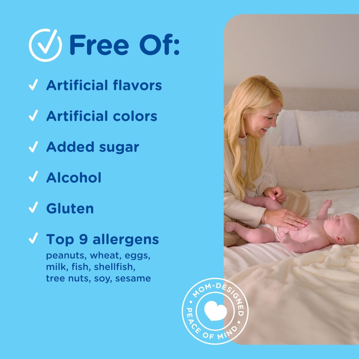 Mommy's Bliss Baby Probiotic Drops Everyday - Gas, Constipation, Colic Symptom Relief - Newborns & Up - Maple Wellness Supplements