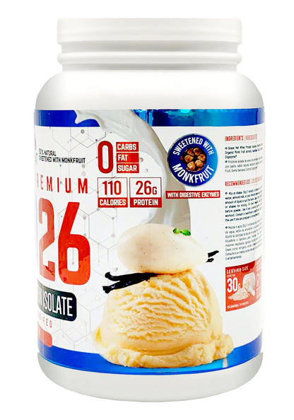 MOMOF4TRANSFORM MO4T Grass Fed Whey Protein Isolate Powder, Naturally Sweetened - Maple Wellness Supplements