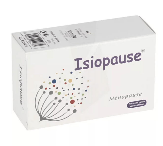 Monin Isiopause Purified Pollen 60 capsules Menopause - Maple Wellness Supplements