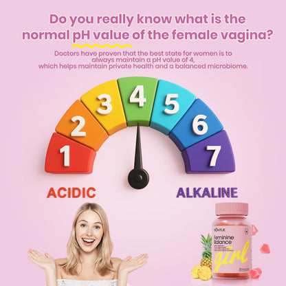 Montue Premium Diamond Feminine Balance Gummies-pH Balance with Prebiotics & Lactobacillus Probiotic Blend&Hawaiian Pineapple Immune Support,Vegan& Non-GMO（30 Gummies） - Maple Wellness Supplements