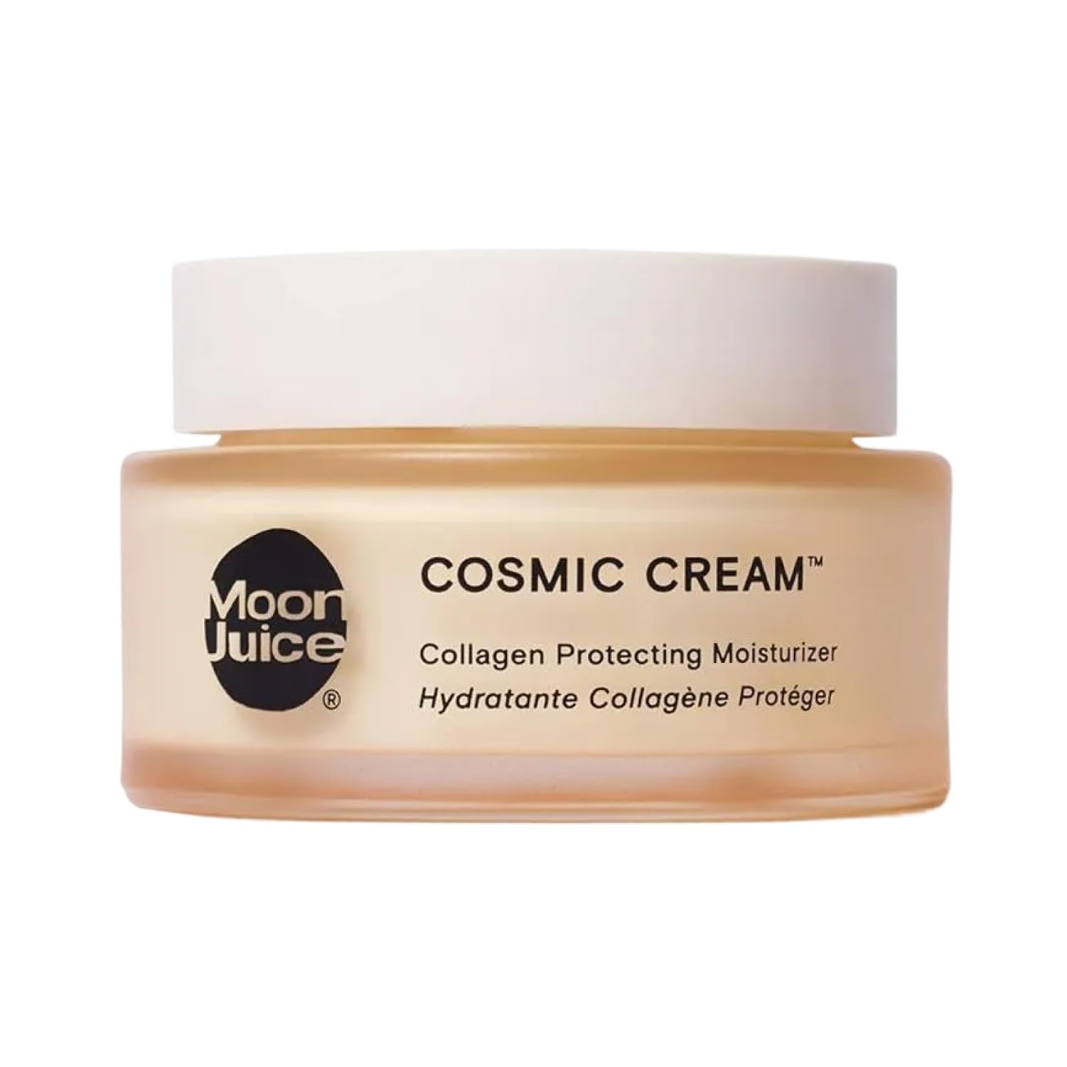 Moon Juice Cosmic Cream Vegan Collagen Protecting Moisturizer - Adaptogenic Dewy Face Lotion with Ashwagandha, Emollient Fatty Acids & Mushroom - Clean, Cruelty-Free & Sustainably-Sourced (1.7oz) - Maple Wellness Supplements