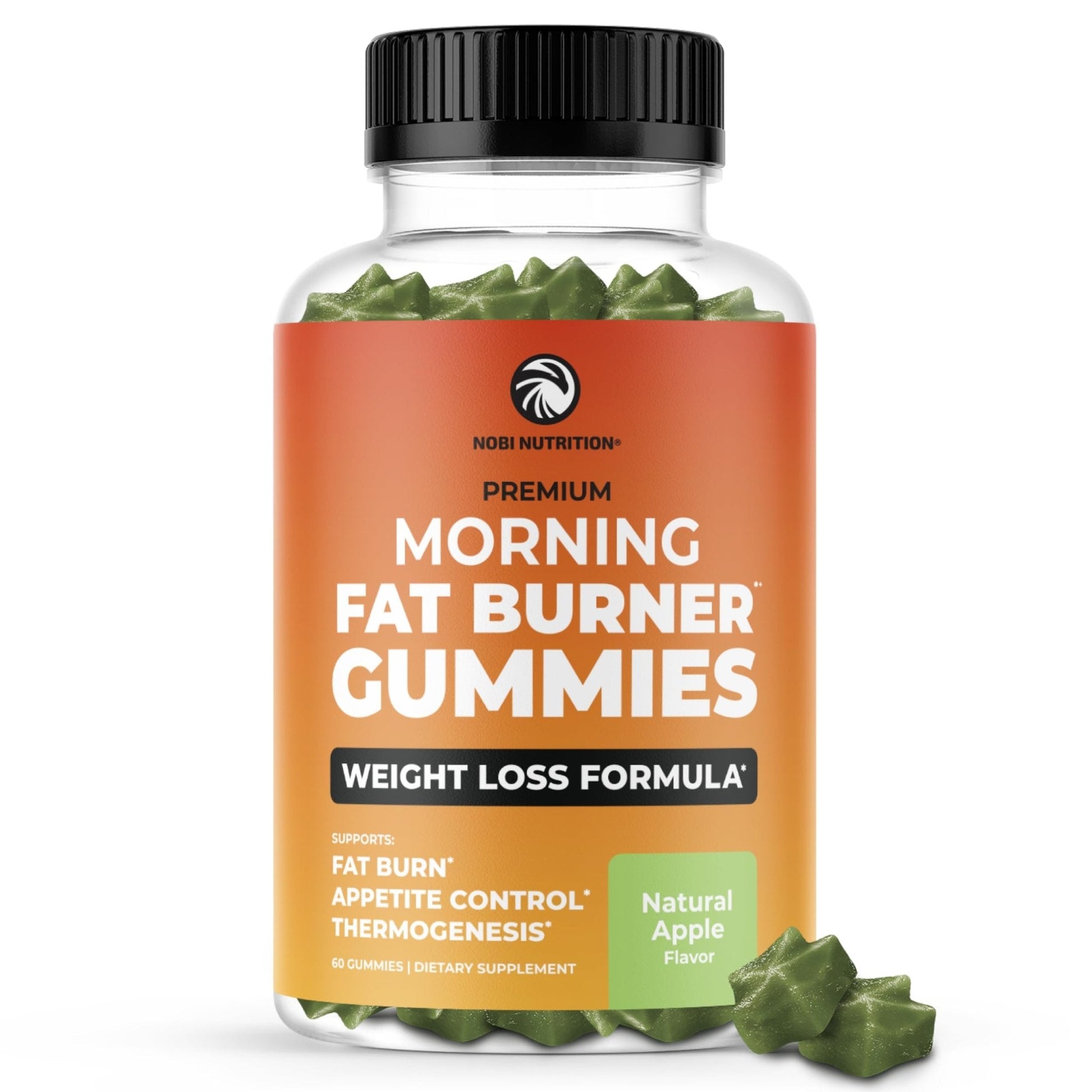 Morning Fat Burner Gummies for Weight Loss for Women & Men | Thermogenic Belly - Maple Wellness Supplements