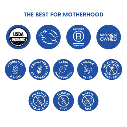 Motherlove Mom's Bottom Balm (1 oz) Organic Herbal Salve w/Witch Hazel for Bottoms During Pregnancy & Postpartum —Non-GMO Ointment - Maple Wellness Supplements