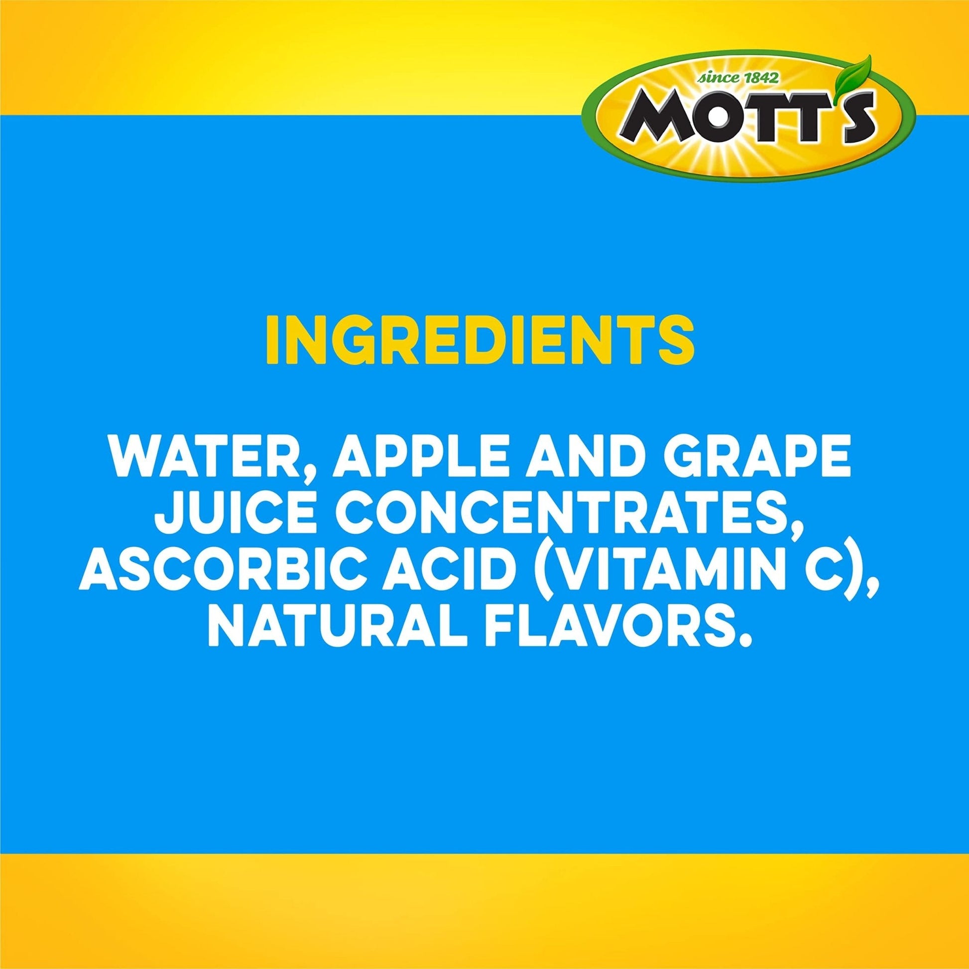 Mott's 100 percent Apple White Grape Juice, 6.75 fl oz boxes (Pack of 32) - Maple Wellness Supplements