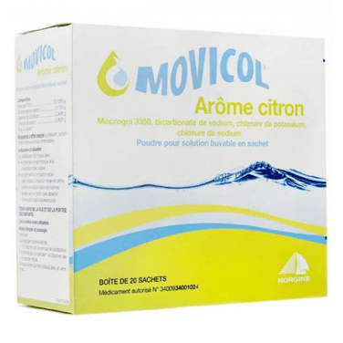 MOVICOL Lemon Flavor Powder - 20 Sachets - Maple Wellness Supplements