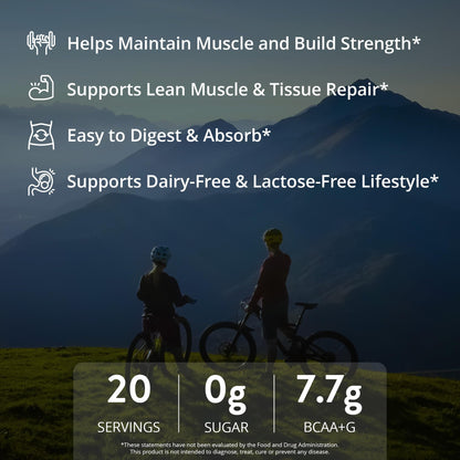 MRM Nutrition Egg White Protein - Sugar Free Vanilla Flavored Powder, 23g Fat-Free Protein with Digestive Enzymes, Free of Dairy, Gluten, and Soy, High Biological Value - 20 Servings - Maple Wellness Supplements