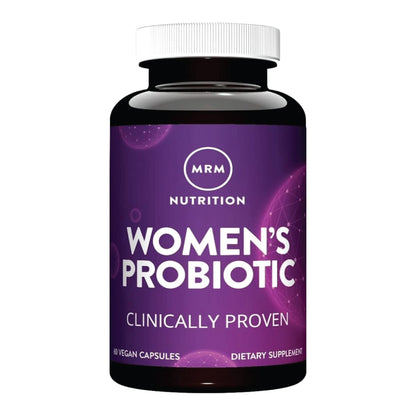 MRM Nutrition Women's Probiotics - Patented Formula Supports Urinary Tract, Vaginal, & Immune Health for Women, Prebiotic Supplement, 3.5 Billion Cells - Maple Wellness Supplements