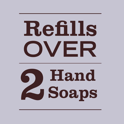 MRS. MEYER'S CLEAN DAY Hand Soap Refill, Rain Water Scent, 33 Fl Oz Bottle - Maple Wellness Supplements