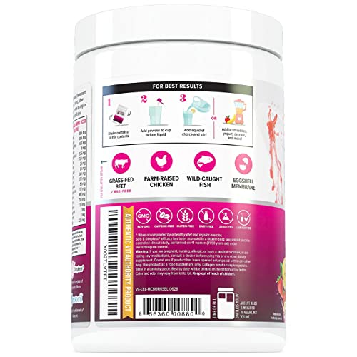 Multi Collagen Burn: Multi-Type Hydrolyzed Collagen Protein Peptides with Hyaluronic Acid - Maple Wellness Supplements