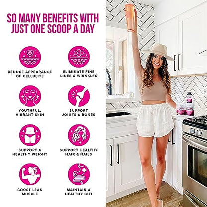 Multi Collagen Burn: Multi-Type Hydrolyzed Collagen Protein Peptides with Hyaluronic Acid - Maple Wellness Supplements