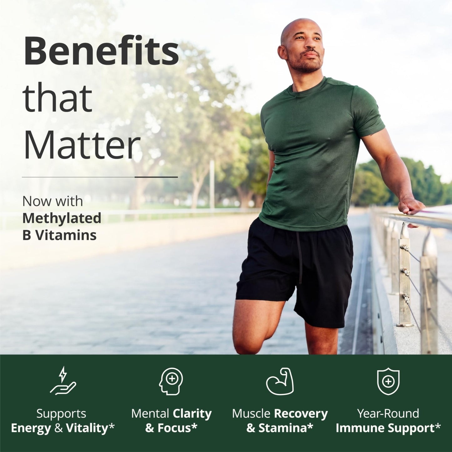 Multivitamin for Men with Methylated Vitamins and Chelated Minerals for Energy, Focus and Immune Health – Premium Daily Mens - Maple Wellness Supplements