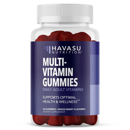 Multivitamin Gummies for Adults - Daily Gummy with Vitamin C, D, and Zinc for Men and Women - 60 Count - GLP-1 Nutritional Support - Maple Wellness Supplements