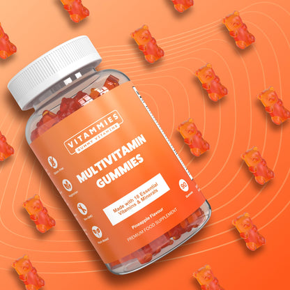 Multivitamin Gummies for Women & Men - 3 Months Supply - 18 Multivitamins & Minerals - Maple Wellness Supplements