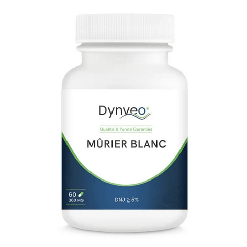 Murier Blanc titré à 5% en DNJ 60 gélules DYNVEO - Maple Wellness Supplements