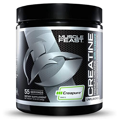Muscle Feast Creapure Creatine Monohydrate Powder for Muscle Growth Nutritional - Maple Wellness Supplements