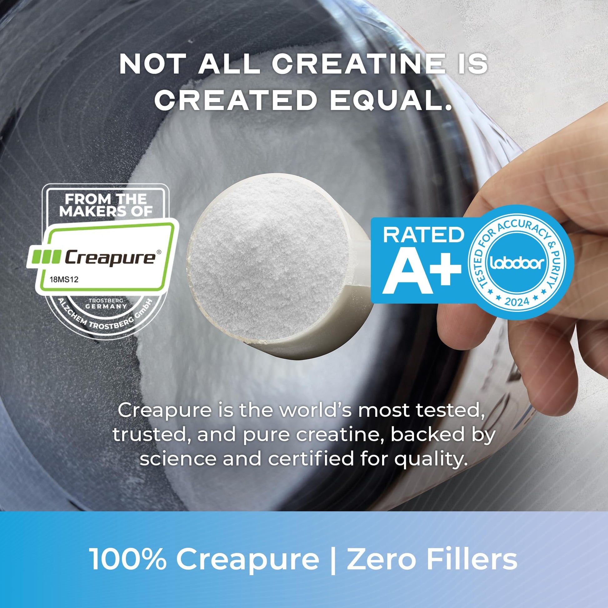 Muscle Feast Creapure Creatine Monohydrate Powder, Vegan Keto Friendly Gluten-Free, Mass Gainer, Muscle Recovery Supplement and Trusted Creatine for Muscle Growth, - Maple Wellness Supplements