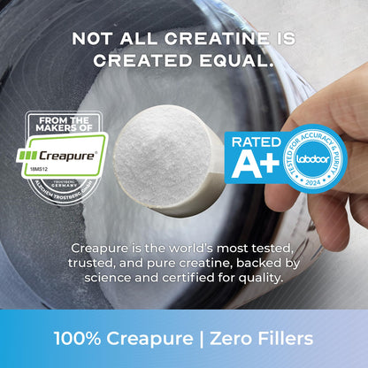 Muscle Feast Creapure Creatine Monohydrate Powder, Vegan Keto Friendly Gluten-Free, Mass Gainer, Muscle Recovery Supplement and Trusted Creatine for Muscle Growth, - Maple Wellness Supplements