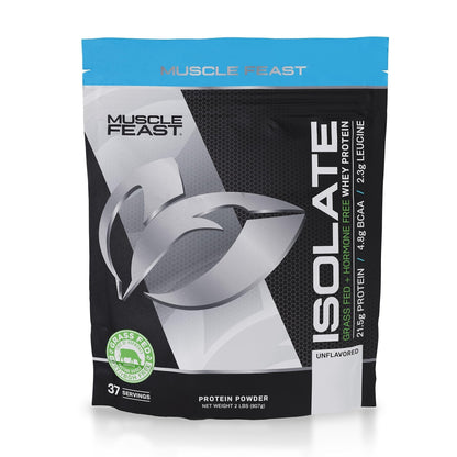 Muscle Feast Grass-Fed Whey Protein Isolate, All Natural Hormone Free Pasture Raised - Maple Wellness Supplements
