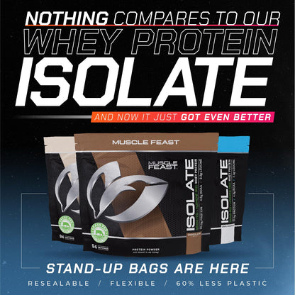Muscle Feast Grass-Fed Whey Protein Isolate, All Natural Hormone Free Pasture Raised - Maple Wellness Supplements