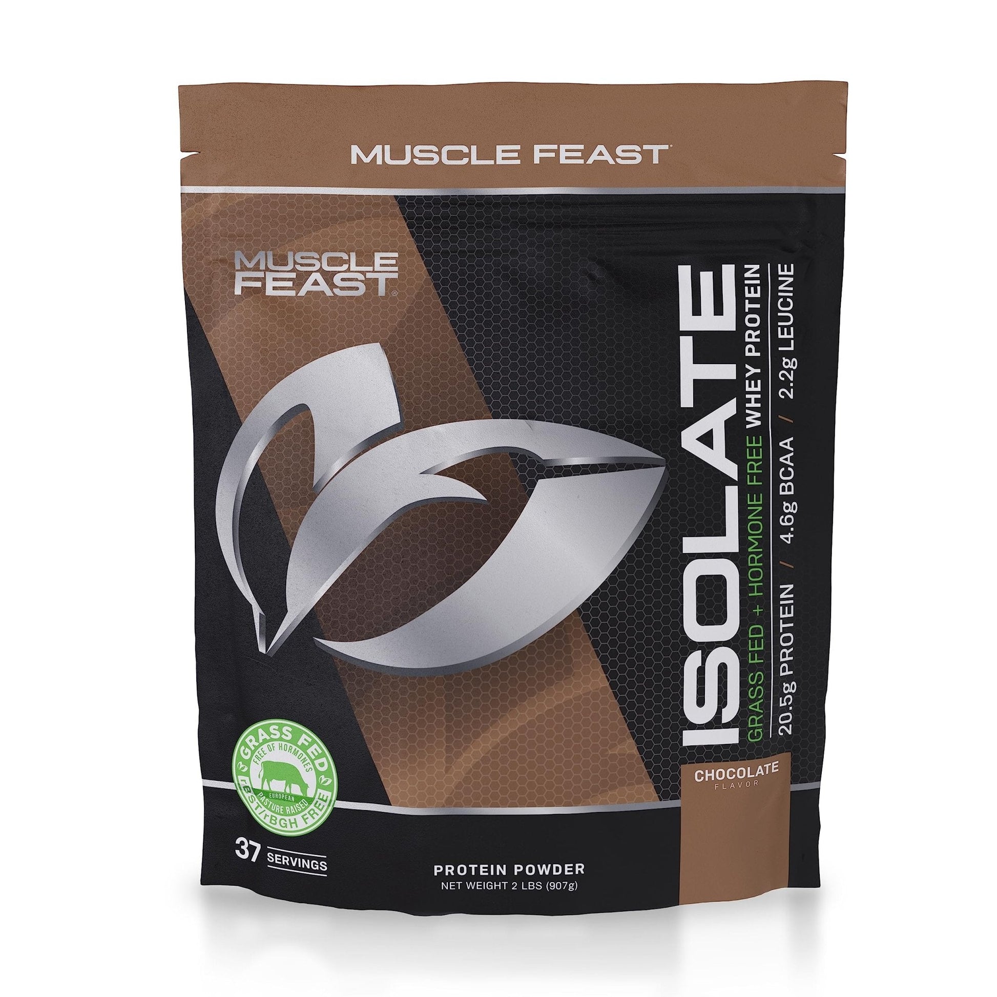 Muscle Feast Grass-Fed Whey Protein Isolate, All Natural Hormone Free Pasture Raised - Maple Wellness Supplements