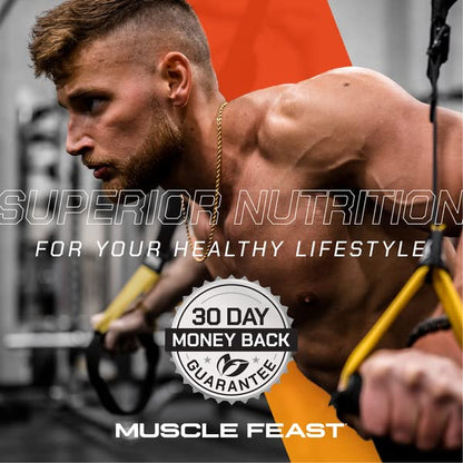 Muscle Feast Grass-Fed Whey Protein Isolate, All Natural Hormone Free Pasture Raised - Maple Wellness Supplements