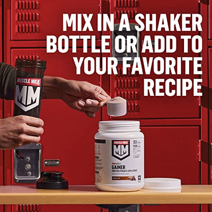Muscle Milk Gainer Protein Powder, Chocolate, 32g Protein, 5 Pound - Maple Wellness Supplements
