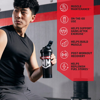 Muscle Milk Gainer Protein Powder, Vanilla Creme, 32g Protein, 5 Pound - Maple Wellness Supplements