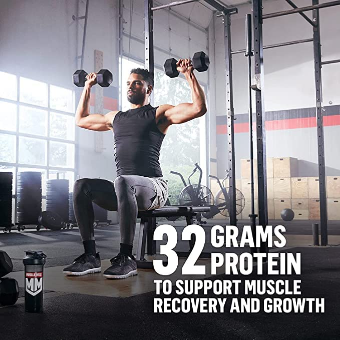 Muscle Milk Genuine Protein Powder, Chocolate, 4.94 Pound, 32 Servings, 32g Protein - Maple Wellness Supplements