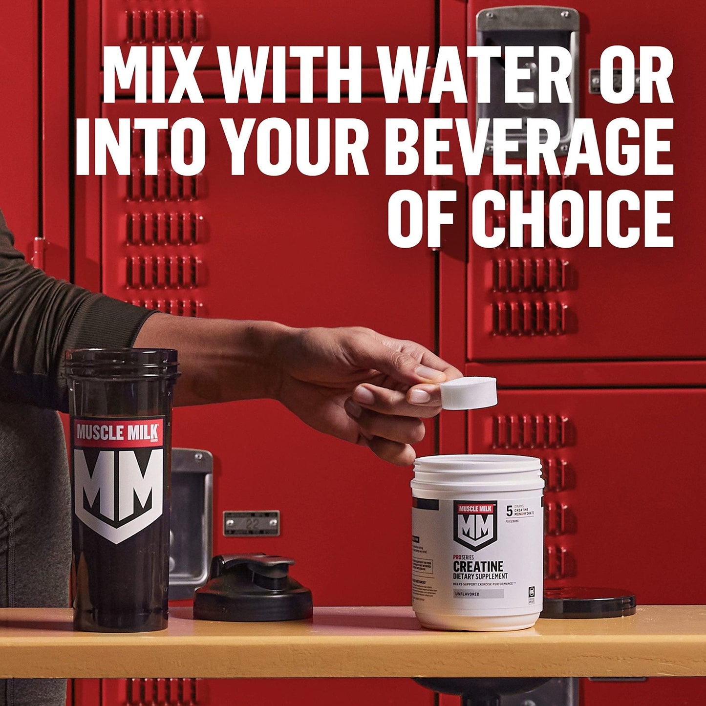 Muscle Milk Pro Series Creatine Powder Supplement, Unflavored, 1.1 Pound, 100 Servings, 5g Creatine Monohydrate - Maple Wellness Supplements