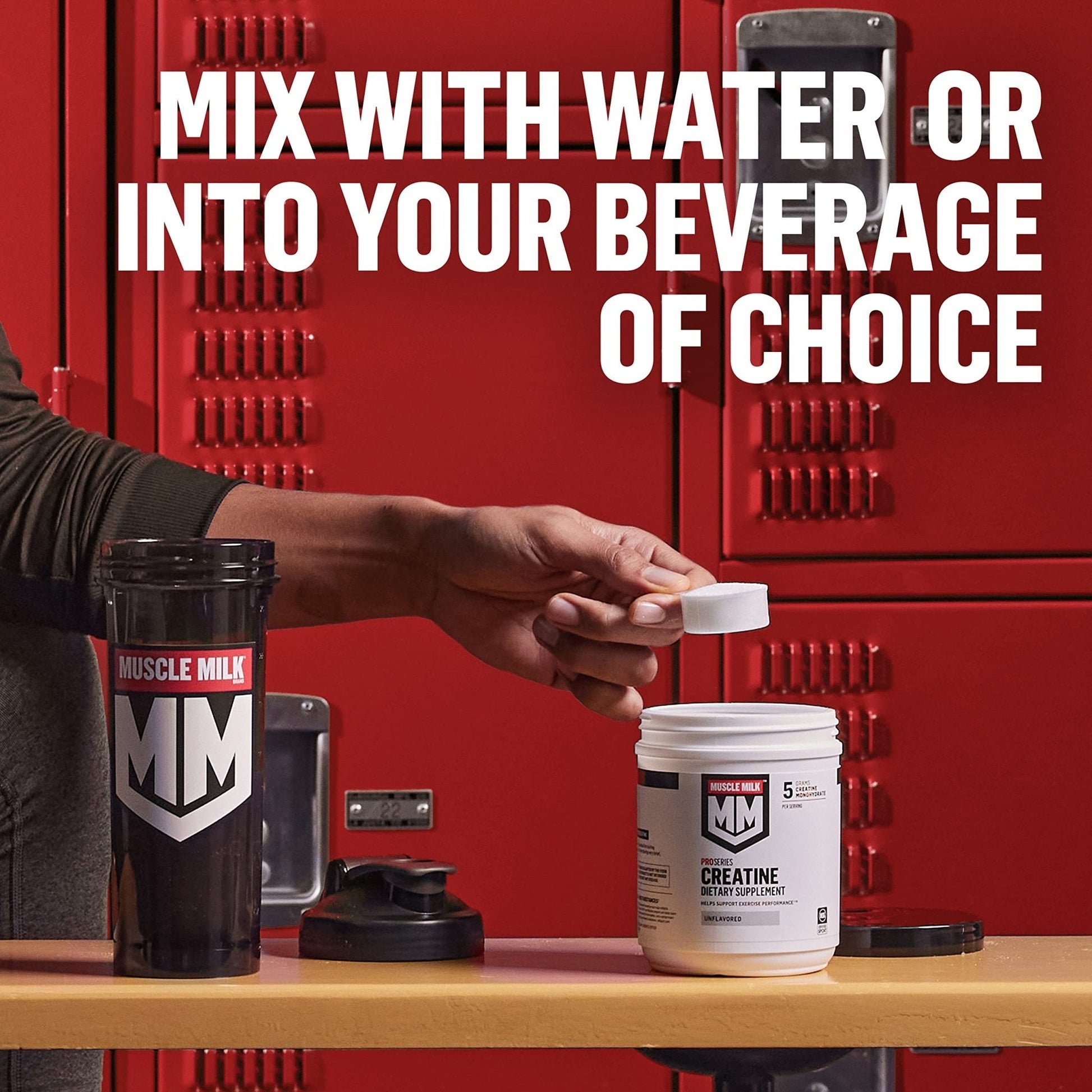 Muscle Milk Pro Series Creatine Powder Supplement, Unflavored, 1.1 Pound, 100 Servings, 5g Creatine Monohydrate - Maple Wellness Supplements