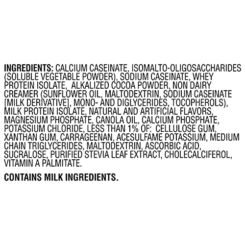 Muscle Milk ZERO, 100 Calorie Protein Powder, Chocolate, 15g Protein, 1.65 Pound - Maple Wellness Supplements