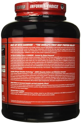 MuscleMeds Carnivor Beef Protein Isolate, 0 Lactose, 0 Sugar, 0 Fat, 0 Cholesterol - Maple Wellness Supplements