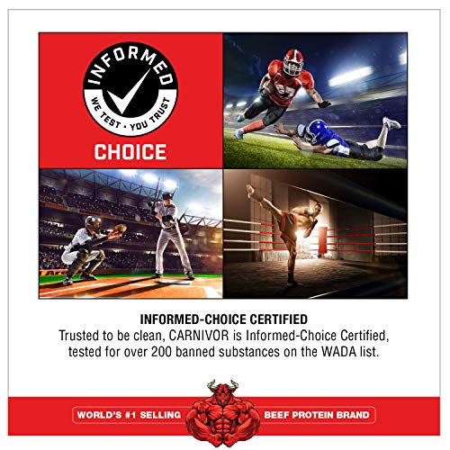 MuscleMeds, Carnivor Beef Protein Isolate Powder 56 Servings, Chocolate, 72 Ounce - Maple Wellness Supplements