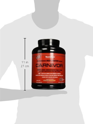 MuscleMeds Carnivor Beef Protein Isolate Powder, Chocolate Peanut Butter, 4.14 Pound - Maple Wellness Supplements