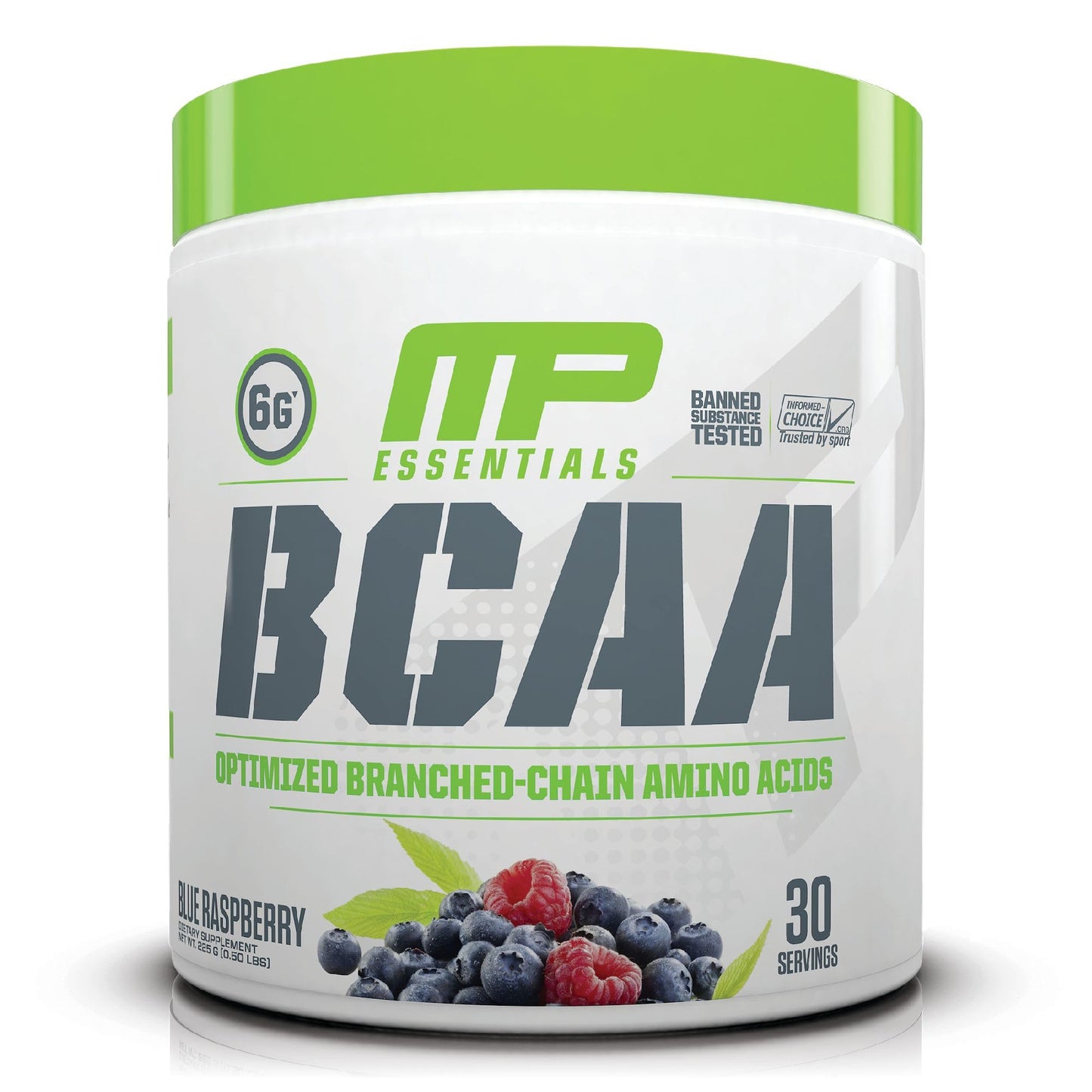 MusclePharm Essentials BCAA Powder, Pre & Post Workout Recovery Drink, Supports - Maple Wellness Supplements