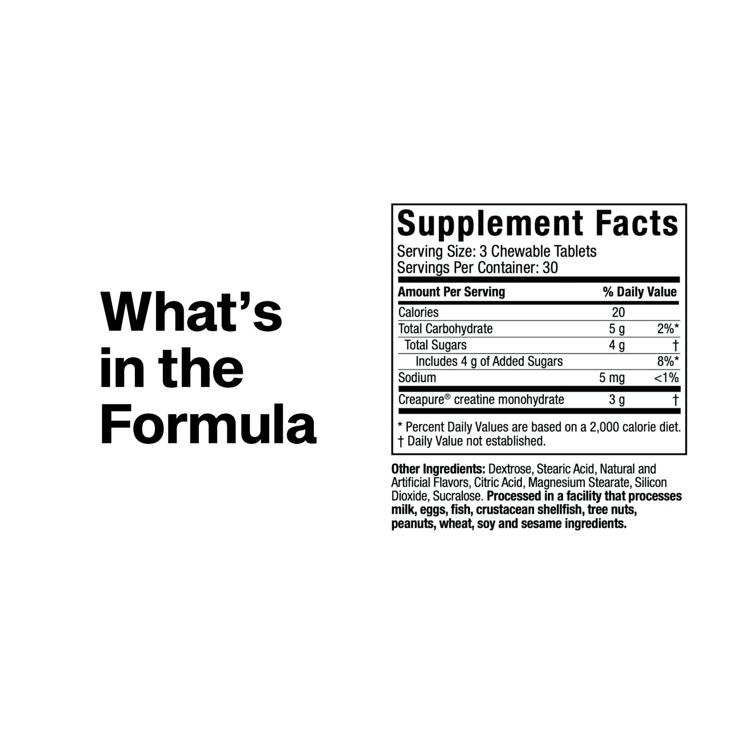 MuscleTech | Creatine Chews | Creapure Monohydrate Supplement for Muscle Recovery, Muscle Builder & Energy Boost | Pre Workout Supplement for Men & Women - Maple Wellness Supplements
