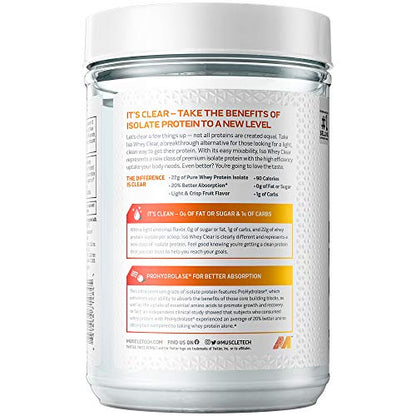 MuscleTech Creatine + Whey Protein Isolate Bundle Platinum Creatine Iso Whey Clear - Maple Wellness Supplements