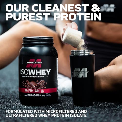 MuscleTech | IsoWhey | Whey Protein Isolate Powder| Muscle Builder for Men & Women - Maple Wellness Supplements