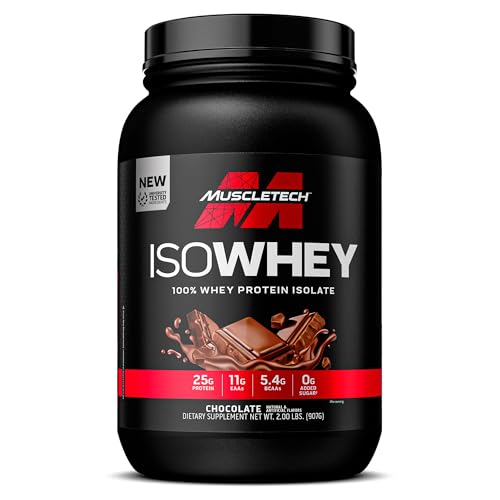 MuscleTech | IsoWhey | Whey Protein Isolate Powder| Muscle Builder for Men & Women - Maple Wellness Supplements