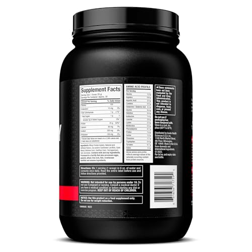 MuscleTech | IsoWhey | Whey Protein Isolate Powder| Muscle Builder for Men & Women - Maple Wellness Supplements
