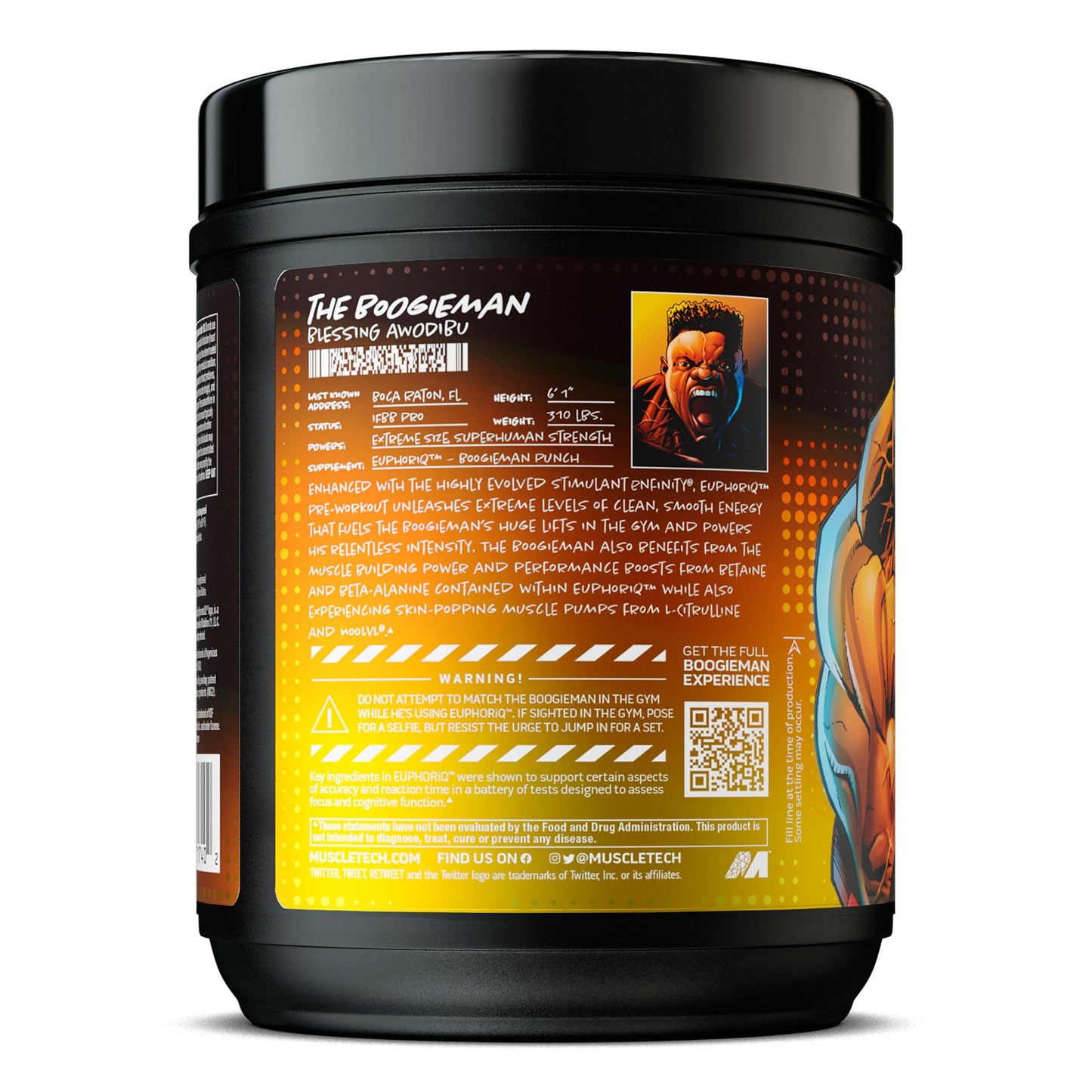 MuscleTech Pre Workout Powder EuphoriQ PreWorkout Smart Pre Workout Powder - Maple Wellness Supplements