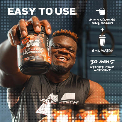 MuscleTech Pre Workout Powder EuphoriQ PreWorkout Smart Pre Workout Powder - Maple Wellness Supplements