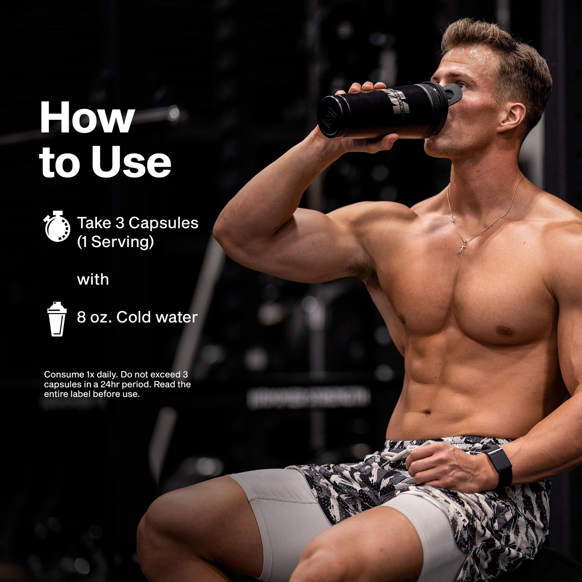 MuscleTech Thermogenic Booster for Men, AlphaTest Thermo - T-Boost Mens Supplement with Tribulus Terrestris - Male Gym Workout Supplements for Muscle Growth - Maple Wellness Supplements