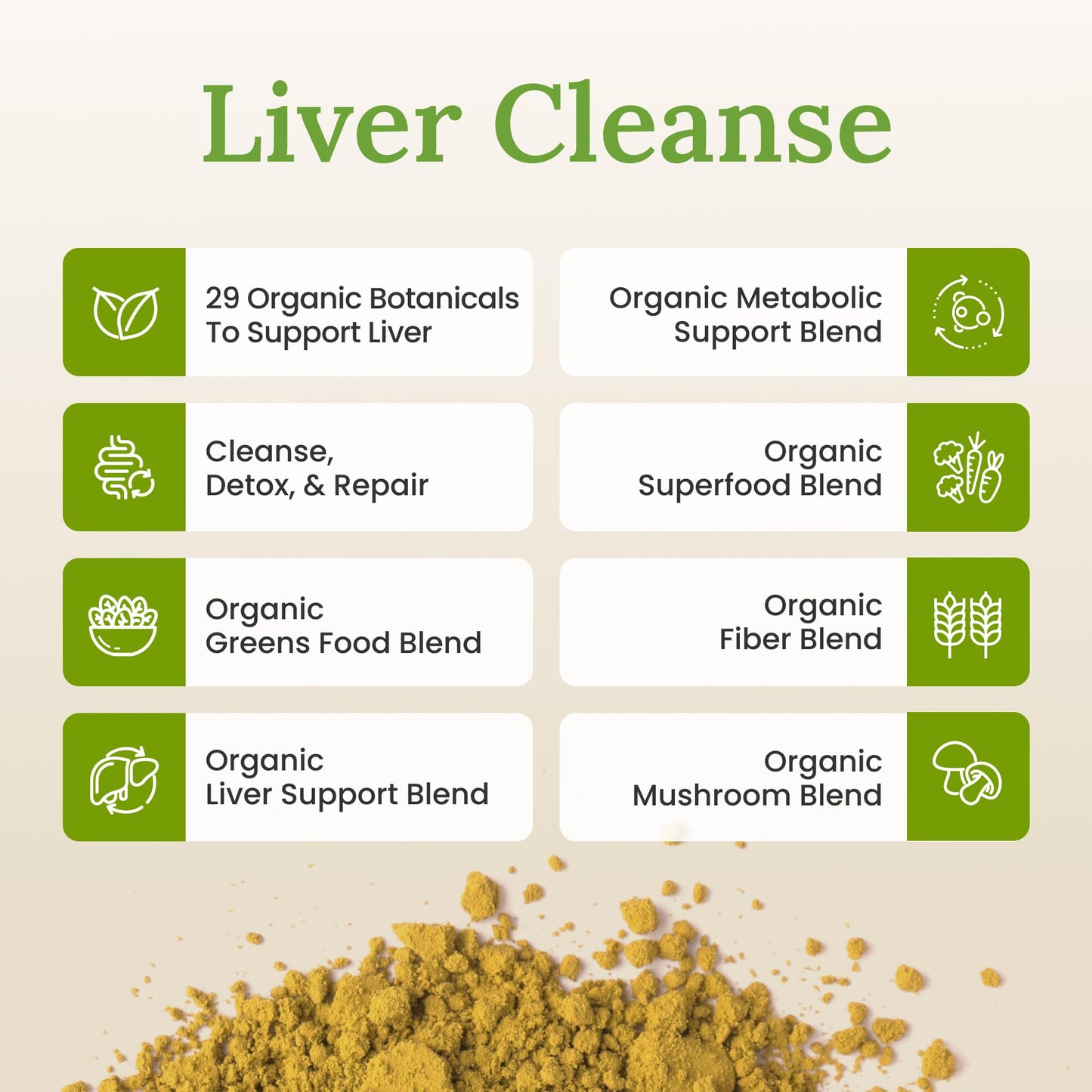 Myers Detox Daily Detox Greens Powder, Organic Superfood Supplement for Detox, Gut Health, Energy, Immune Support, Overall Wellness, Gluten Free Multivitamin Drink Mix, - Maple Wellness Supplements