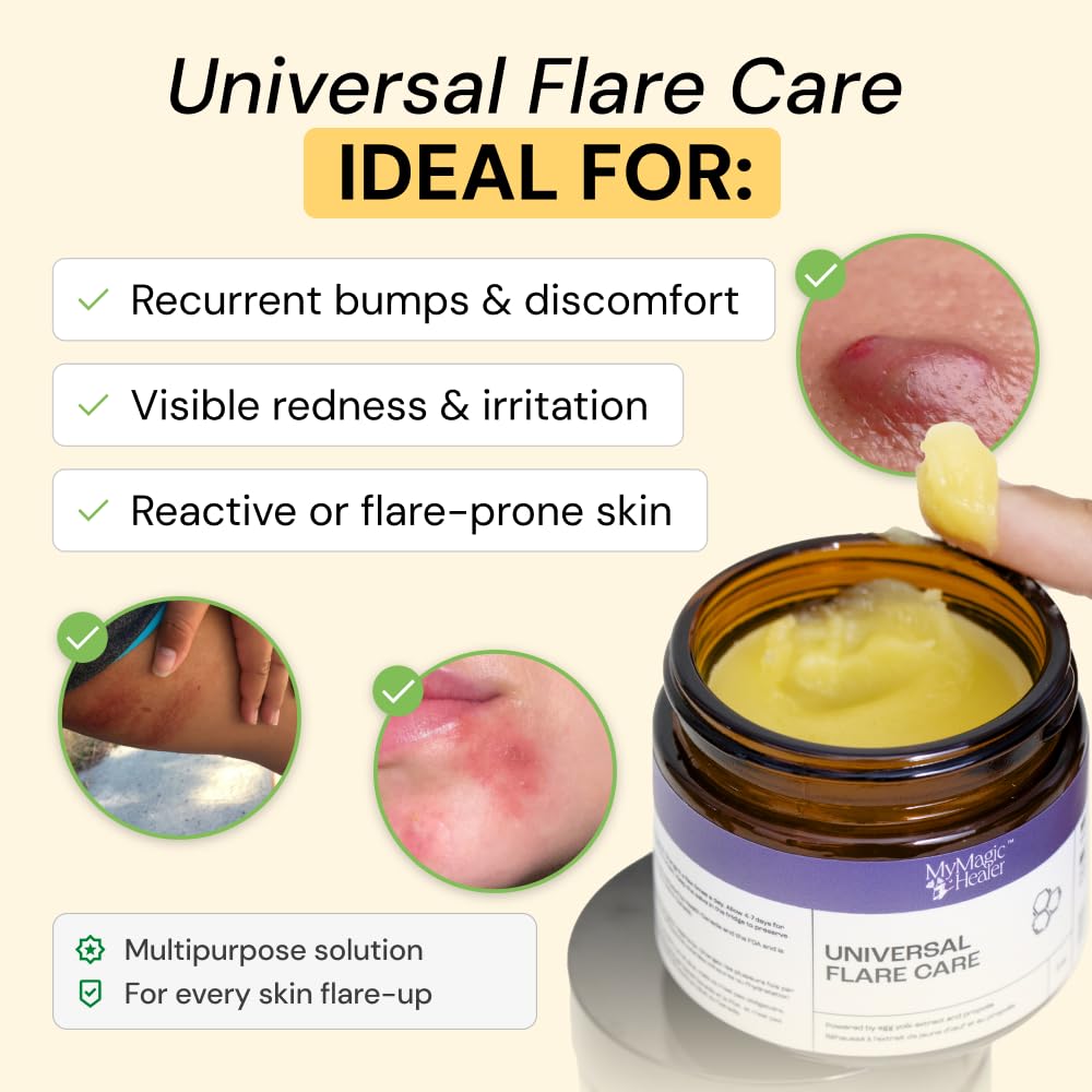 MyMagicHealer Universal Flare Care – Multi-Purpose Solution | Skin Flare-Ups - Hidradenitis Suppurativa, Folliculitis, Boils, Cysts - Maple Wellness Supplements