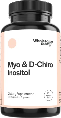 Myo-Inositol & D-Chiro Inositol Capsules, 90-Day Supply, 40:1 Ratio for Hormonal Balance - Maple Wellness Supplements