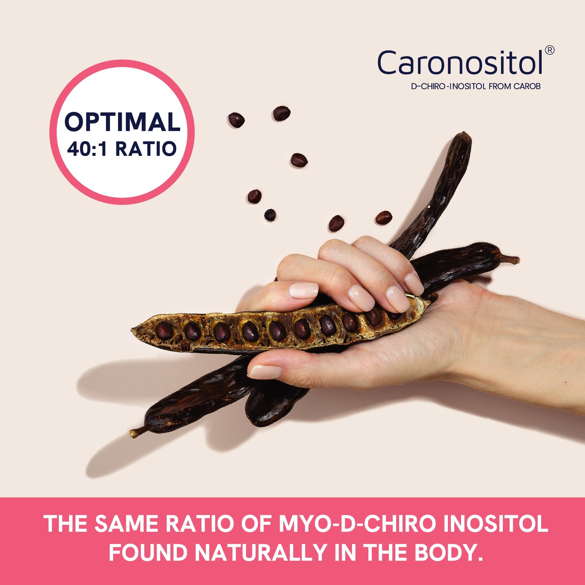 Myo-Inositol & D-Chiro Inositol for Hormone Balance for Women | Fertility, Ovarian Health & Cycle Support | Ideal 40:1 Ratio, Myoinositol 2000mg & D Chiro 50mg - Maple Wellness Supplements