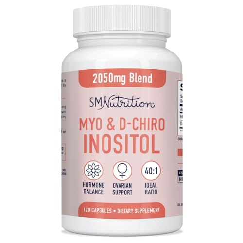 Myo-Inositol & D-Chiro Inositol | Hormone Balance for Women | Ideal 40:1 Ratio | Myo Inosit - Maple Wellness Supplements