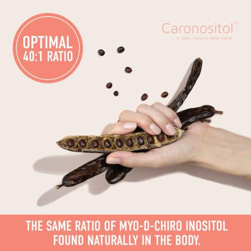 Myo-Inositol & D-Chiro Inositol | Hormone Balance for Women | Ideal 40:1 Ratio | Myo Inosit - Maple Wellness Supplements