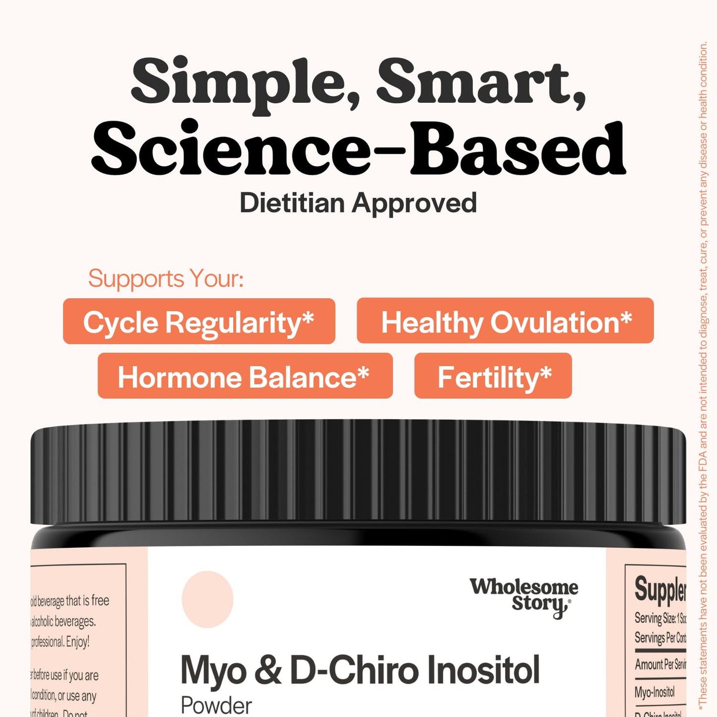 Myo-Inositol & D-Chiro Inositol Supplement Powder for Women | Hormonal Balance & Healthy Ovarian Function Support - Maple Wellness Supplements